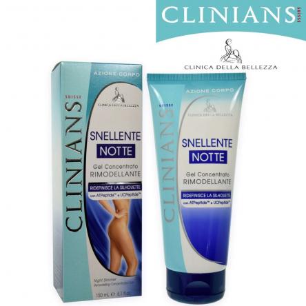 Clinians crema corpo 150 ml snellente notte
