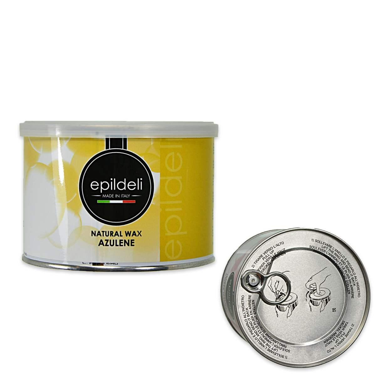 Epildeli cera depilazione 400ml azulene