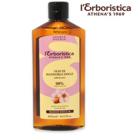 L'erboristica bagno doccia all' olio di mandorle dolci 400 ml