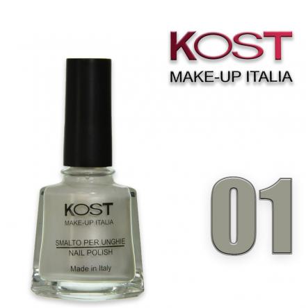 Smalto kost 01 bianco perlato