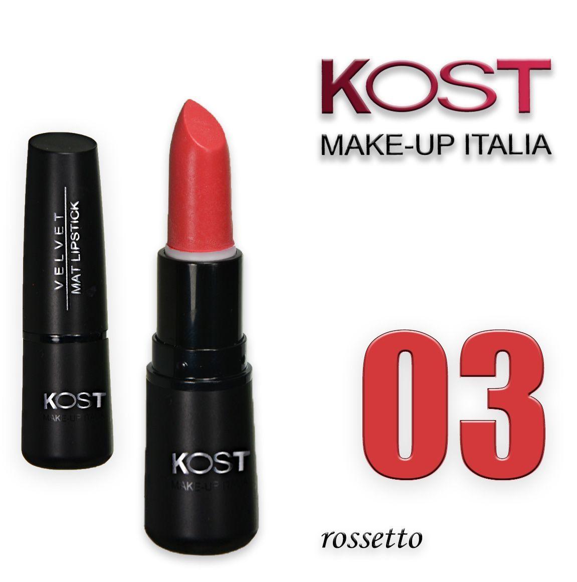 Rossetto velvet kost 03