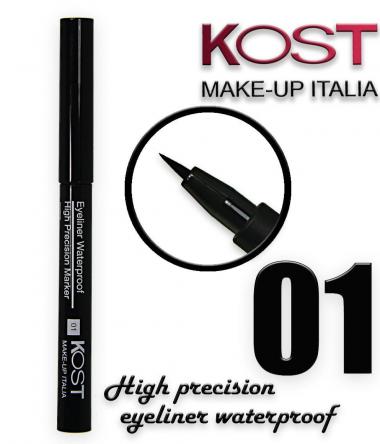 Eyeliner waterproof kost 01