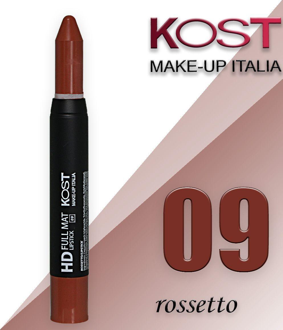Hd full mat lipstick kost 09