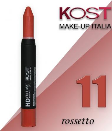 Hd full mat lipstick kost 11