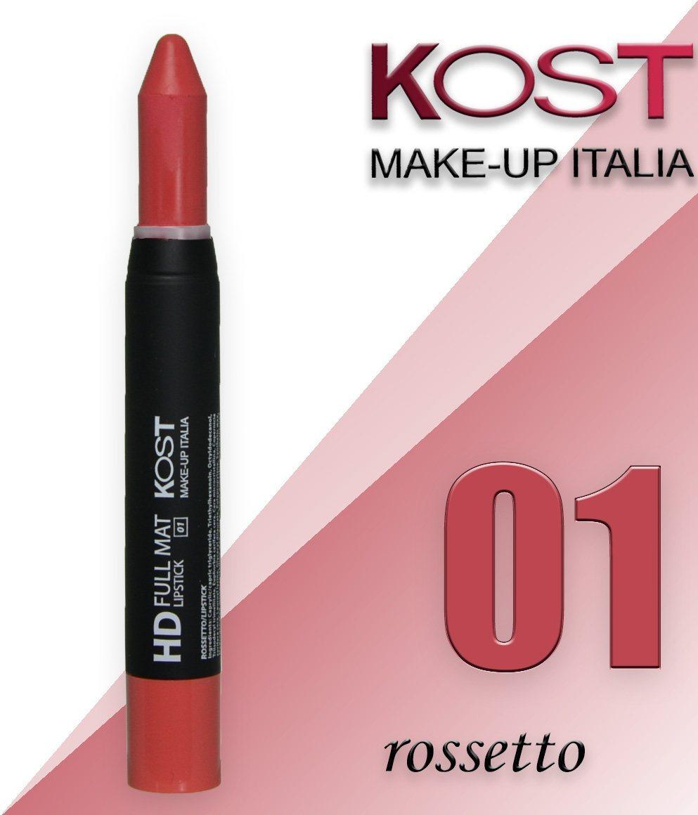 Hd full mat lipstick kost 01
