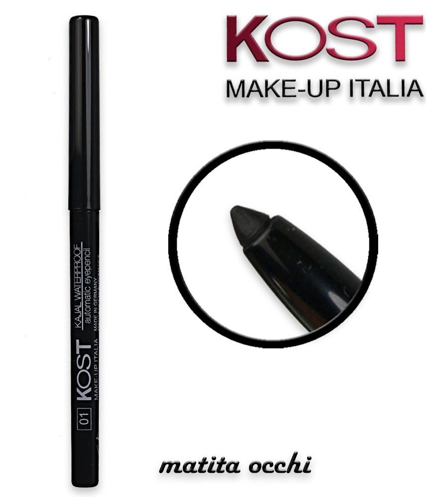 Matita automatica kajal waterproof 01 nero