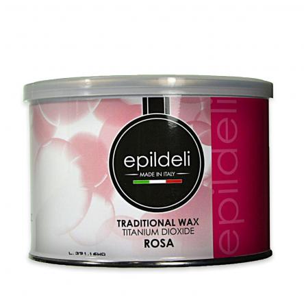 Epildeli cera depilazione 400ml matte rose