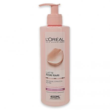 L'oreal  dermo exp. fiori rari latte struccante 400 ml