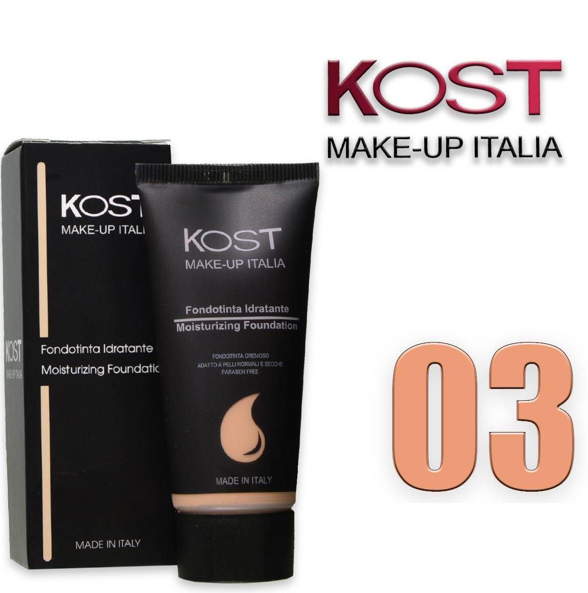 Fondotinta fluido idratante kost 03