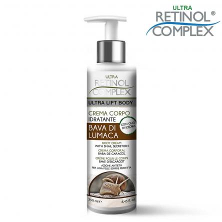 Retinol complex crema corpo idratante alla bava di lumaca 250 ml