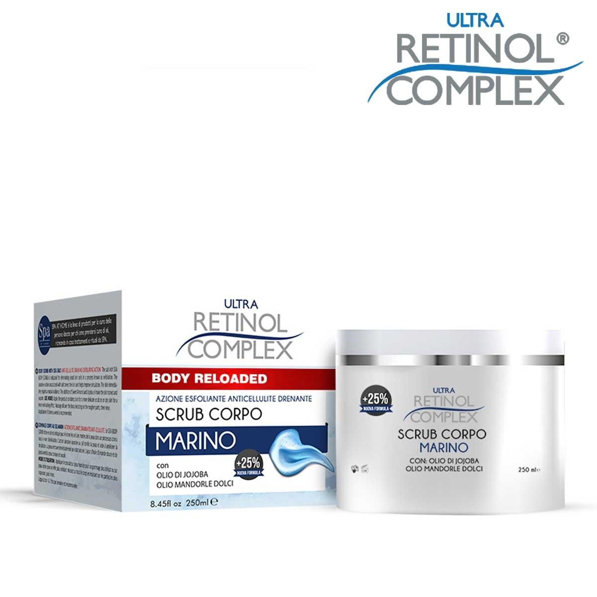 Retinol complex scrub corpo marino 250 ml