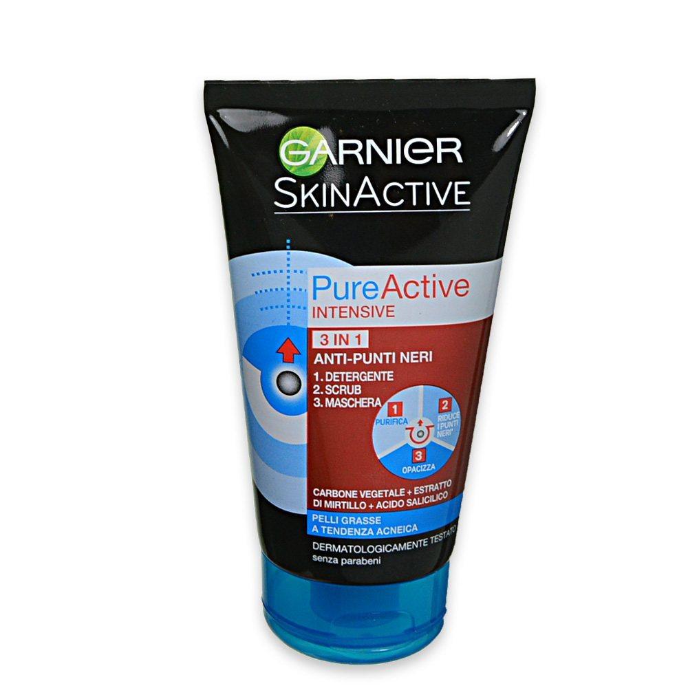 Garnier skin nat. pure active intensive 3in1 anti-punti neri 150 ml