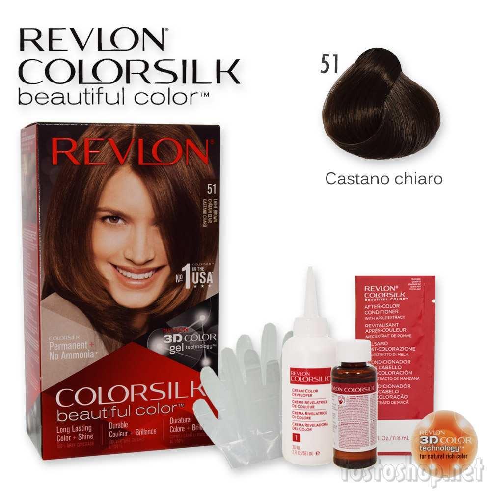 Revlon colorsilk n° 51 castano chiaro