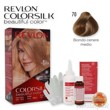 Revlon colorsilk n° 70 biondo cenere medio