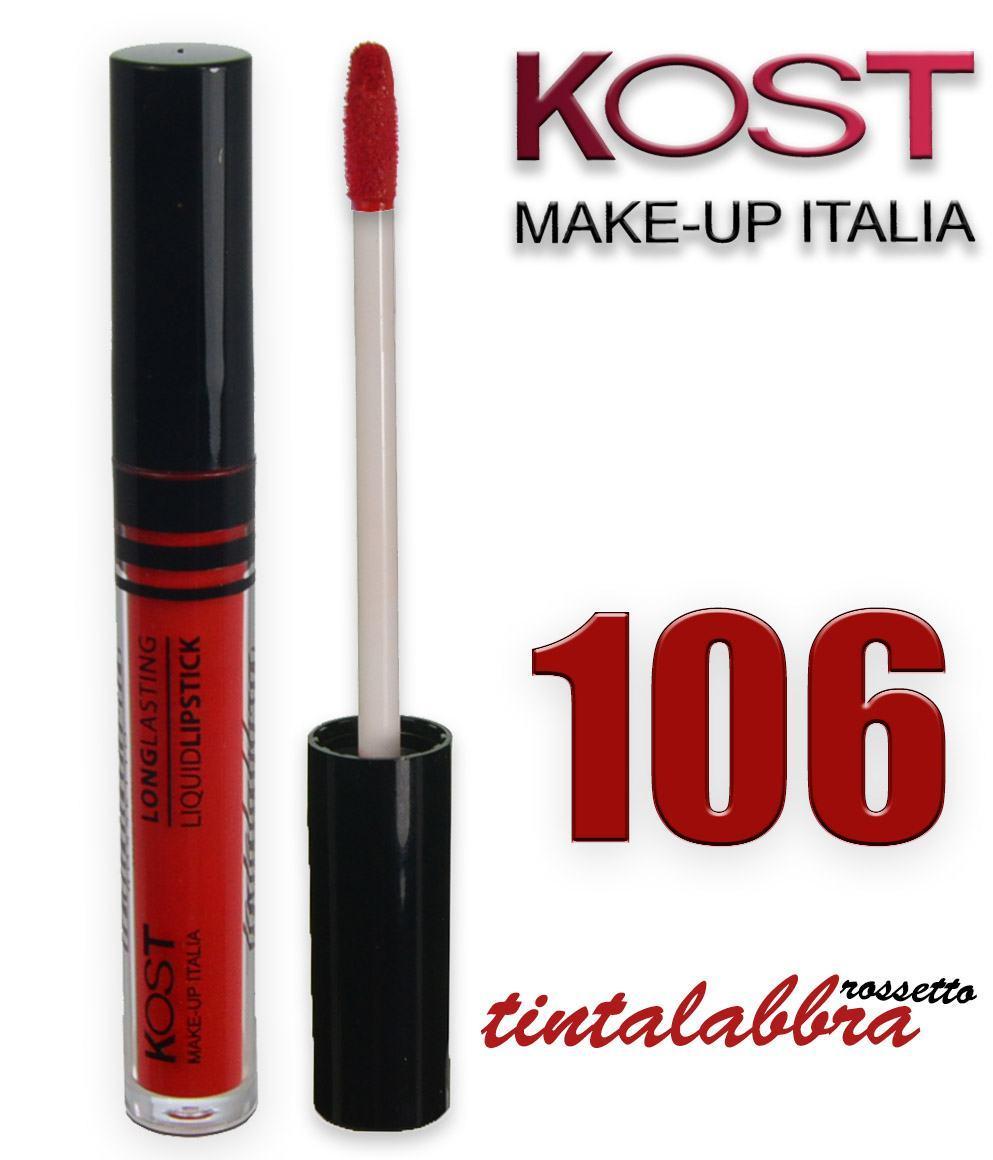 Rossetto liquido tintalabbra kost 106