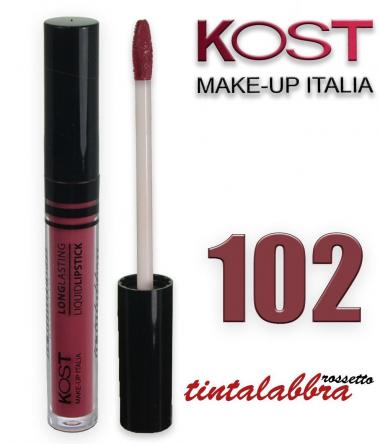 Rossetto liquido tintalabbra kost 102
