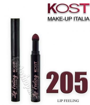Rossetto in polvere water resistant lip feeling kost 205