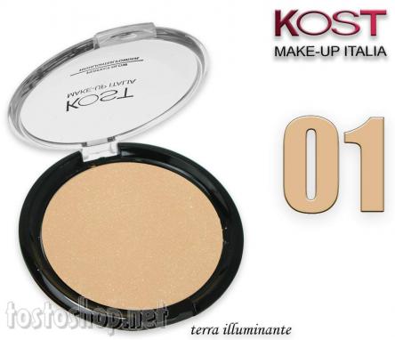 Polvere compatta perfect glow highlighter kost 01