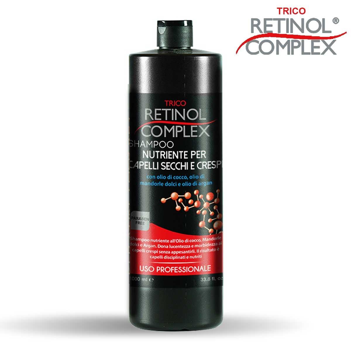 Keratin complex shampoo 800 ml capelli secchi
