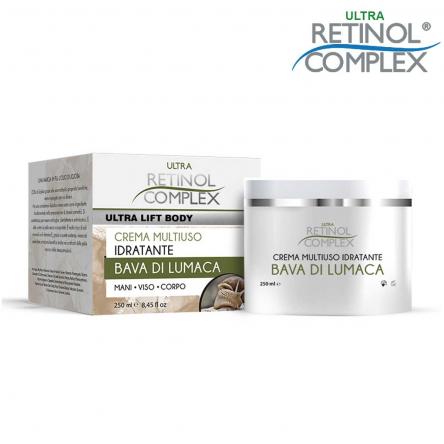 Retinol complex crema multiuso bava di lumaca 250 ml