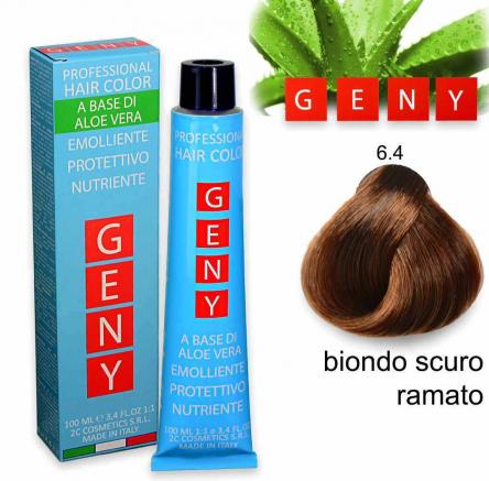 Geny professional tintura 100 ml biondo scuro ramato 6.4