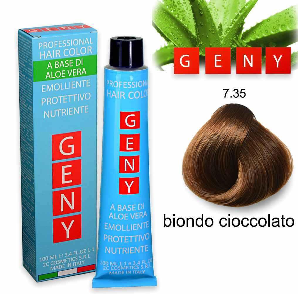 Geny professional tintura 100 ml biondo cioccolato 7.35