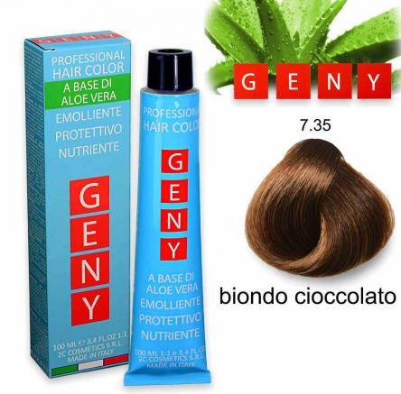Geny professional tintura 100 ml biondo cioccolato 7.35