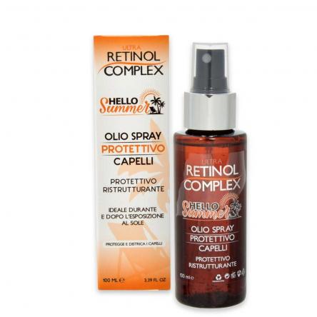 Retinol complex hello summer olio spray protettivo capelli 100 ml