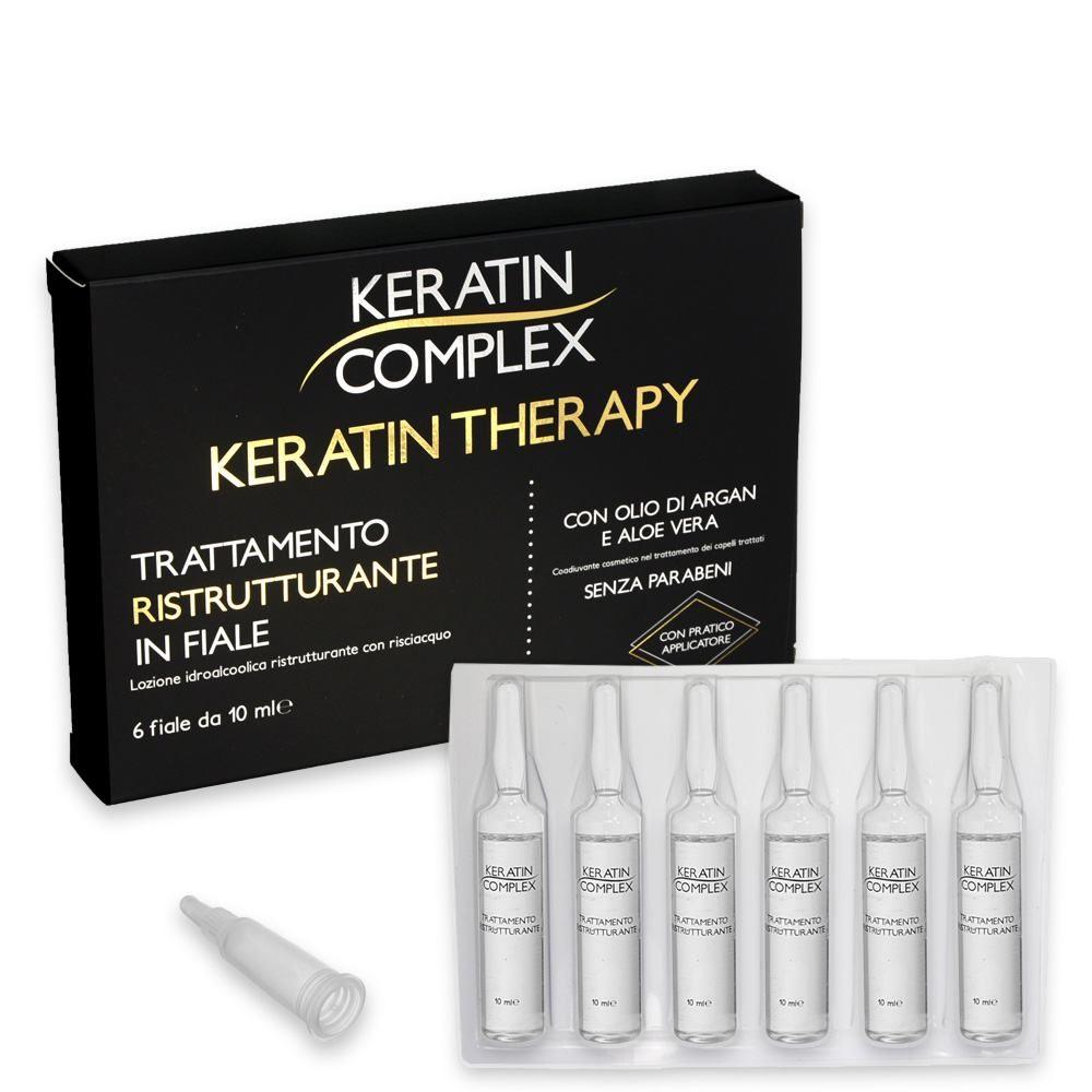 Keratin complex trattamento ristrutturante 6 fiale da 10 ml