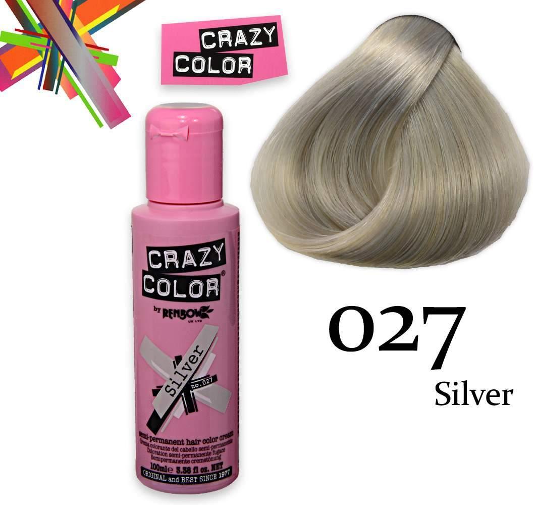Crazy color semipermanente 100 ml silver