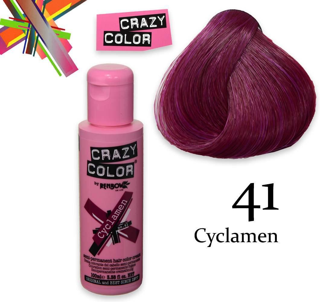 Crazy color semipermanente 100 ml cyclamen