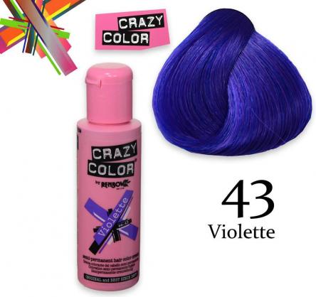 Crazy color semipermanente 100 ml violette