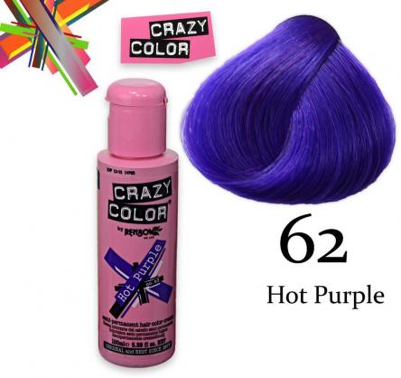 Crazy color semipermanente 100 ml hot purple