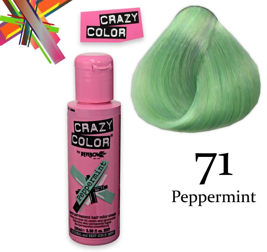 Crazy color semipermanente 100 ml peppermint