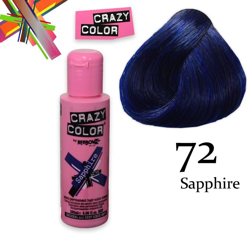 Crazy color semipermanente 100 ml sapphire