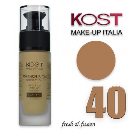 Fondotinta fresh & fusion kost 40