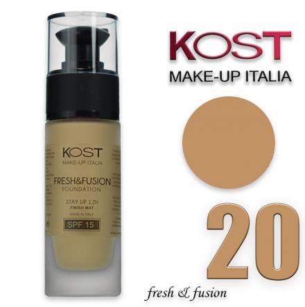 Fondotinta fresh & fusion kost 20