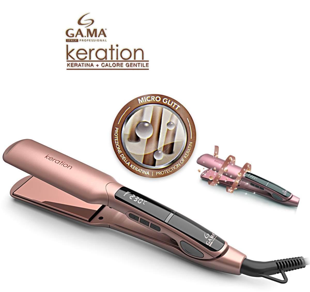 Gama piastra x-wide keratin