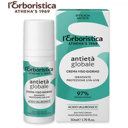 L'erboristica crema viso giorno acido jaluronico 50 ml