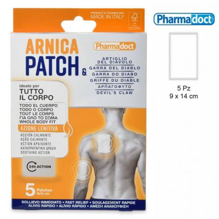 Cerotti stopdol arnica montana & artiglio del diavolo 5 pz 9 x 14 cm