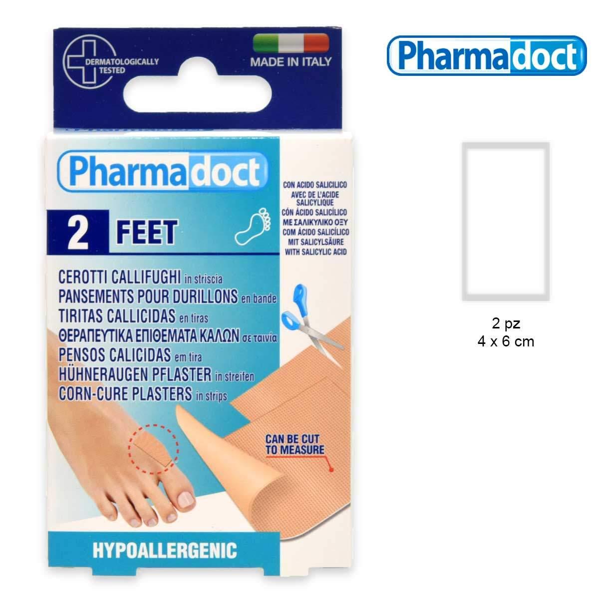 Pharmadoct cerotti callifughi in striscia 2 pz