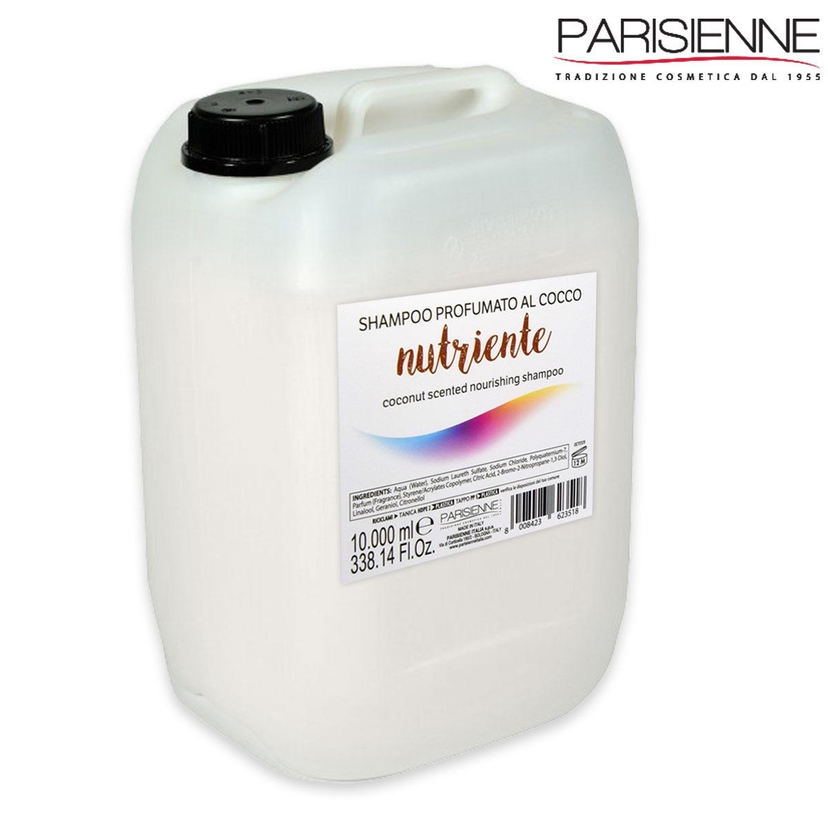 Parisienne shampoo nutriente al cocco tanica 10 litri
