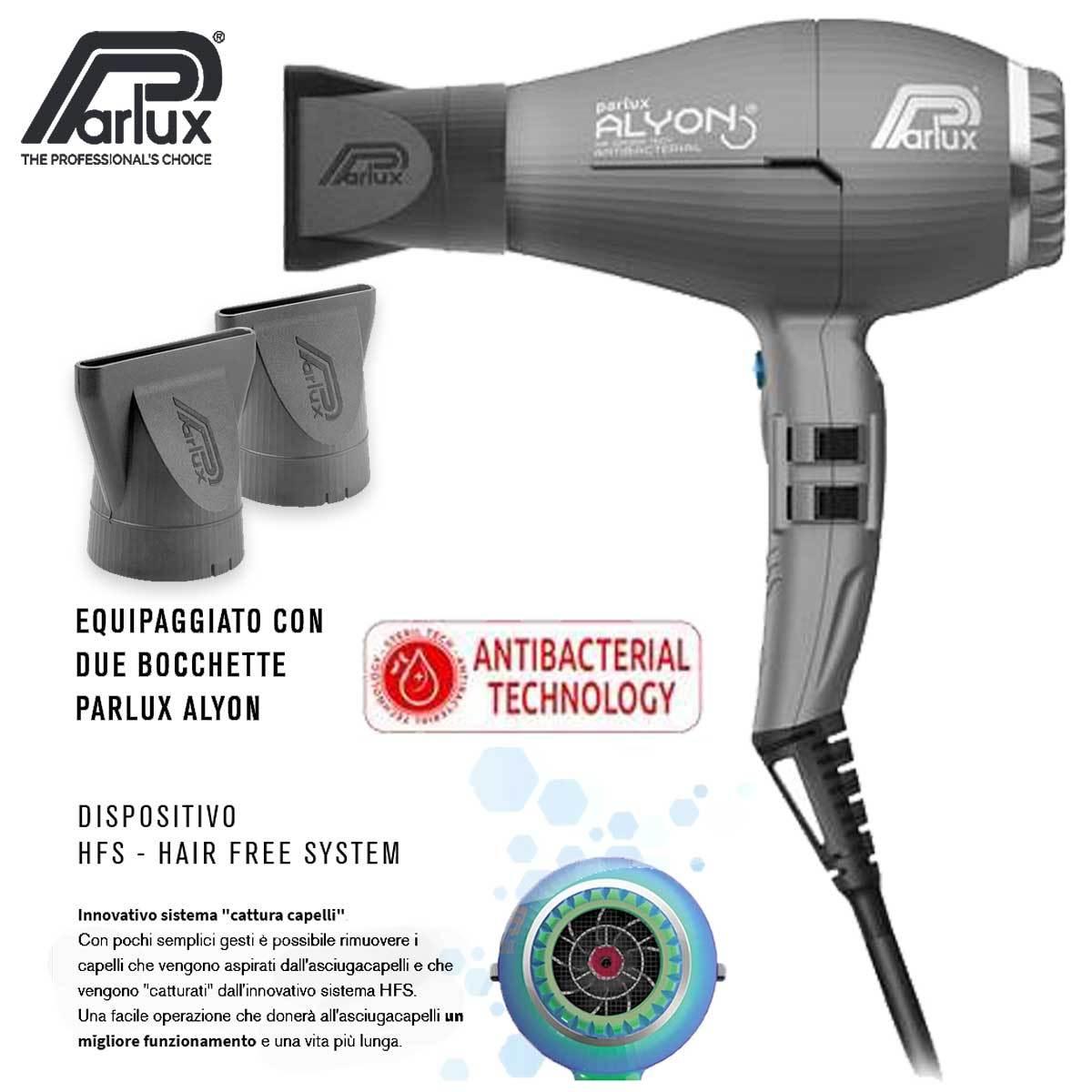 Parlux alyon grafite opaco