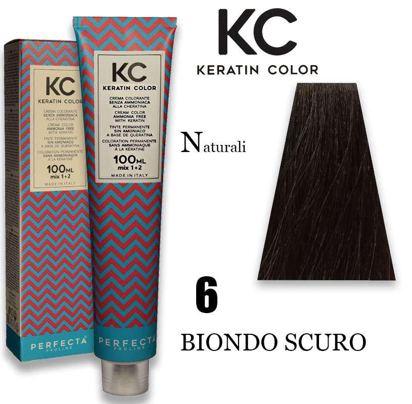 Kc keratin cream color 100 ml 6