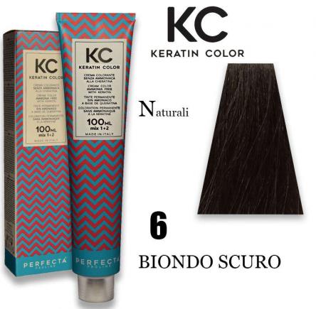 Kc keratin cream color 100 ml 6