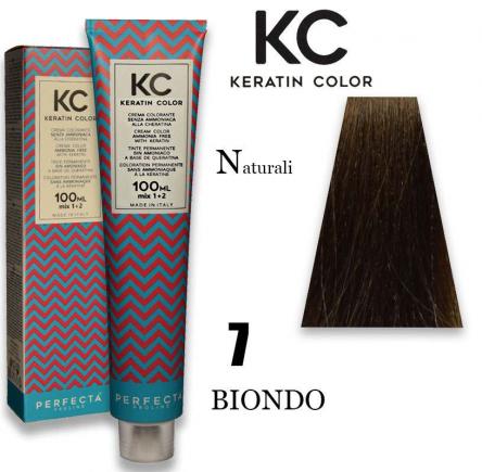 Kc keratin cream color 100 ml 7