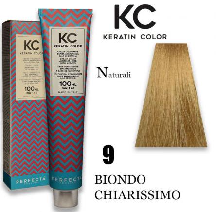 Kc keratin cream color 100 ml 9