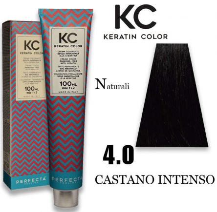 Kc keratin cream color 100 ml 4.0