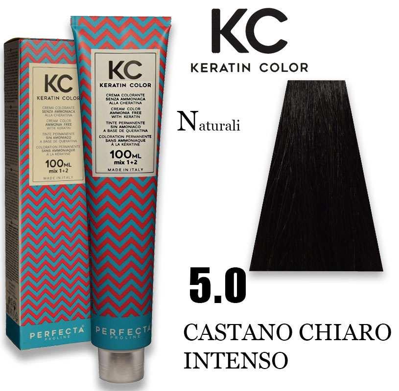 Kc keratin cream color 120 ml 5.0