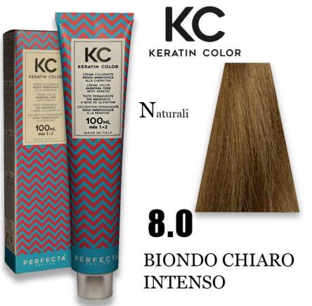 Kc keratin cream color 100 ml 8.0
